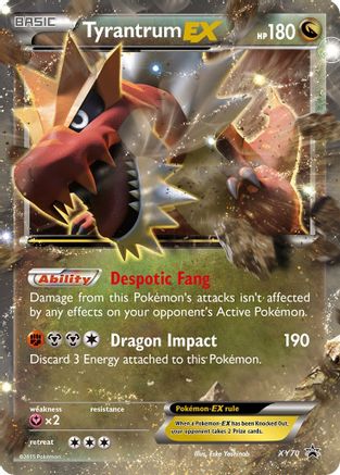 Tyrantrum EX XY70/211 - Holofoil