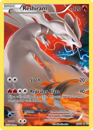 Reshiram (Full Art Promo) XY74/211 - Holofoil