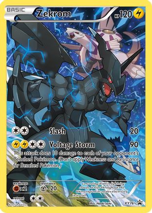 Zekrom (Full Art Promo) XY76/211 - Holofoil