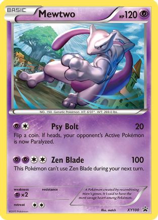 Mewtwo - XY100 XY100/211 - Holofoil