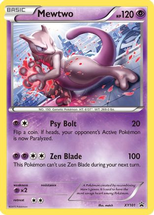 Mewtwo - XY101 XY101/211 - Holofoil