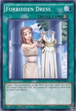 Forbidden Dress (SDMP-EN033) - Structure Deck: Master of Pendulum 1st Edition