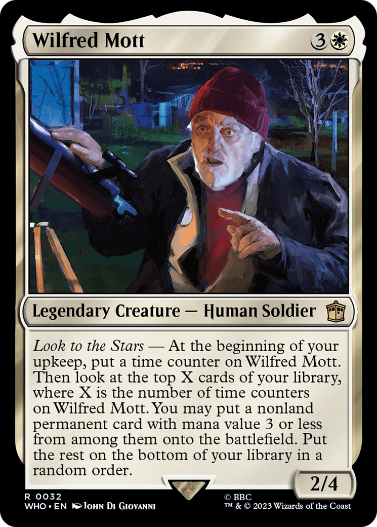 Wilfred Mott (WHO-032) -  Foil