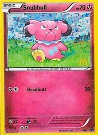 Snubbull - 8/12 8/12 - Holofoil