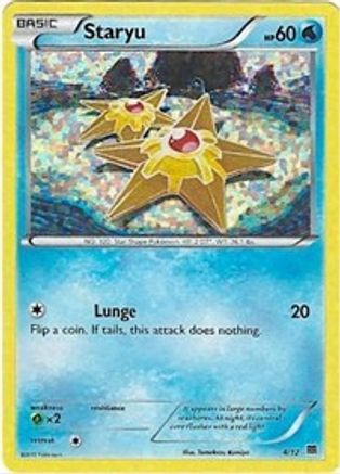 Staryu - 4/12 4/12 - Holofoil