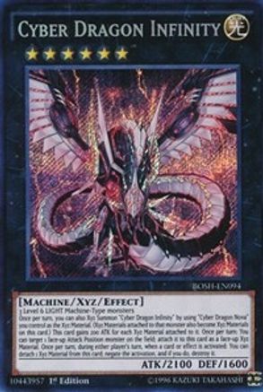 Cyber Dragon Infinity (BOSH-EN094) - Breakers of Shadow 1st Edition