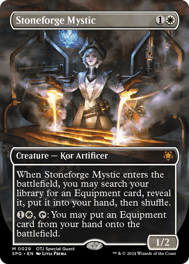 Stoneforge Mystic (SPG-029) -  (Borderless) Foil