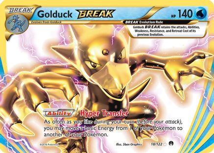 Golduck BREAK 18/122 - Holofoil