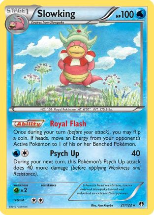 Slowking 21/122 - Reverse Holofoil