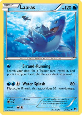 Lapras 28/122 -