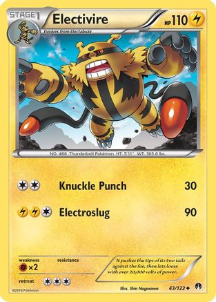 Electivire 43/122 -