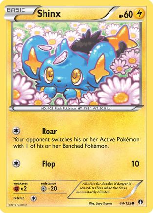 Shinx 44/122 - Reverse Holofoil