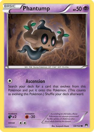 Phantump 64/122 - Reverse Holofoil