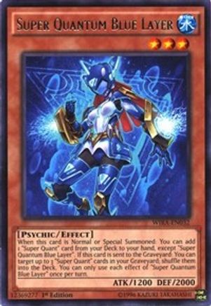 Super Quantum Blue Layer (WIRA-EN032) - Wing Raiders 1st Edition