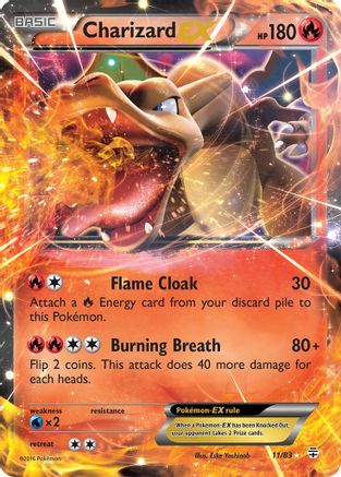 Charizard EX 11/83 - Holofoil