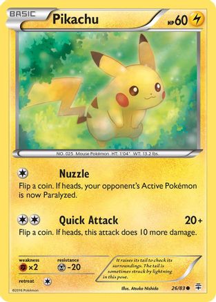 Pikachu 26/83 -