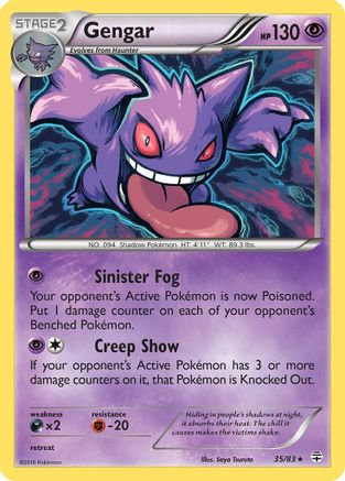 Gengar 35/83 - Holofoil