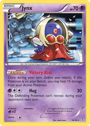 Jynx 36/83 - Reverse Holofoil