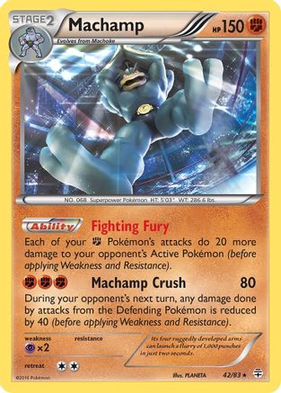 Machamp 42/83 - Holofoil