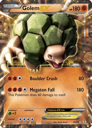 Golem EX 46/83 - Holofoil