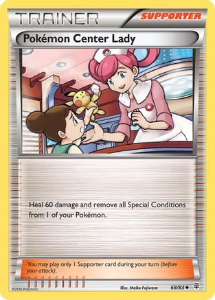 Pokemon Center Lady 68/83 -