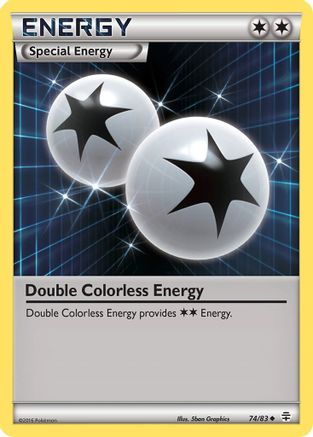 Double Colorless Energy 74/83 -