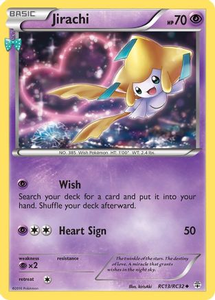 Jirachi RC13/83 - Holofoil