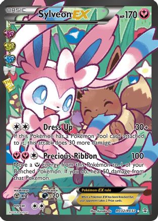 Sylveon EX (Full Art) RC32/83 - Holofoil