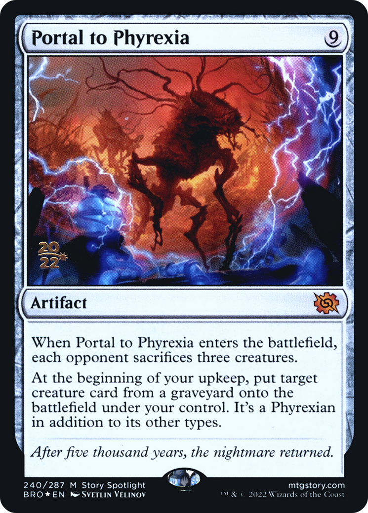 Portal to Phyrexia (PRE-240S) -  Foil