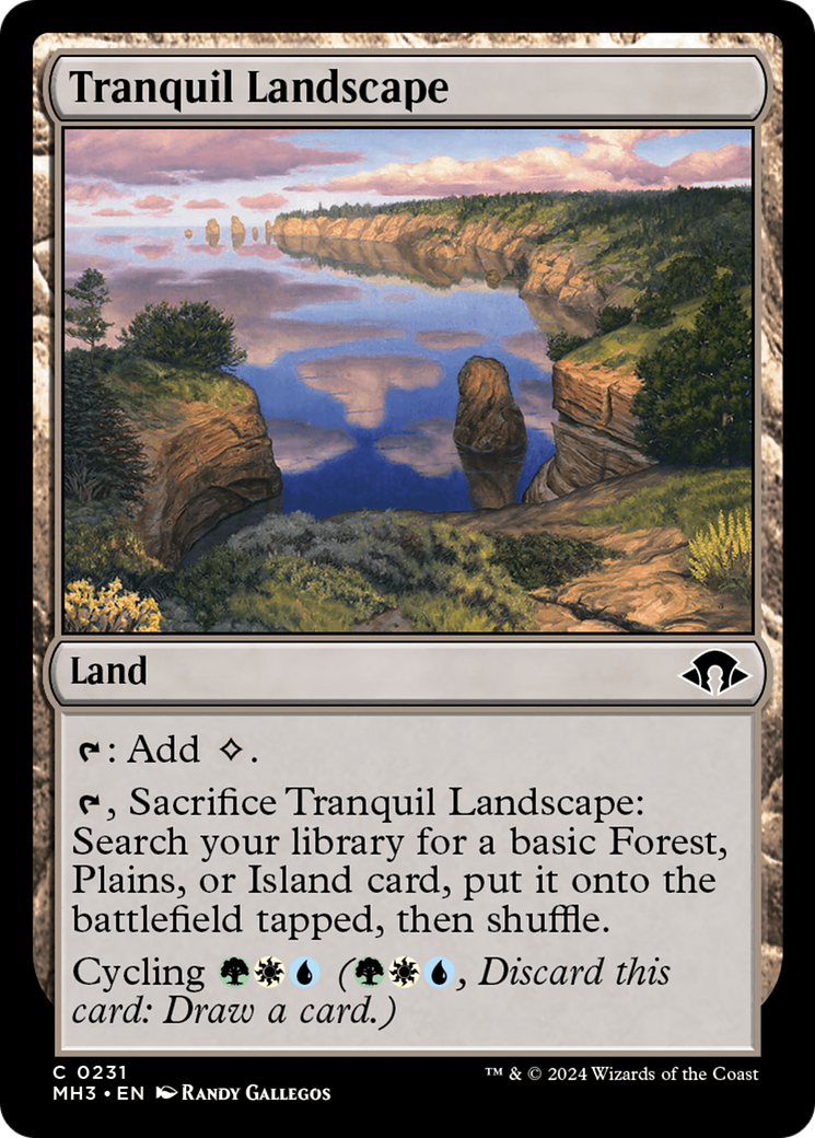 Tranquil Landscape (MH3-231) -