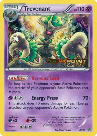 Trevenant (Prerelease) XY94/211 - Holofoil