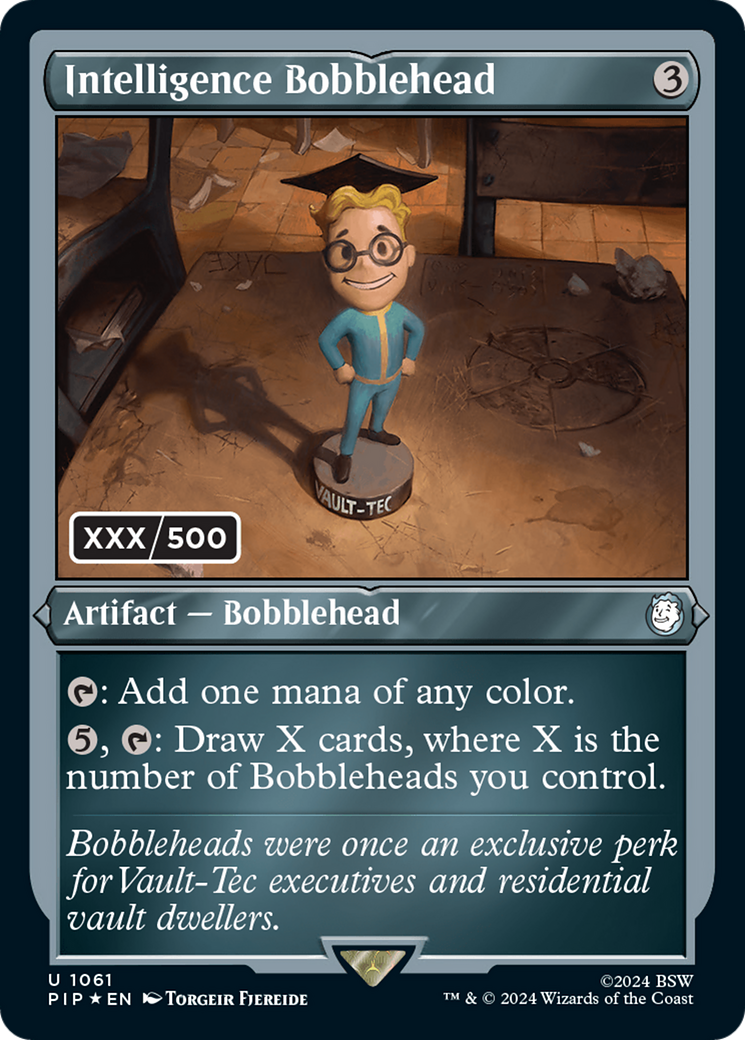 Intelligence Bobblehead (PIP-1061) -  Foil