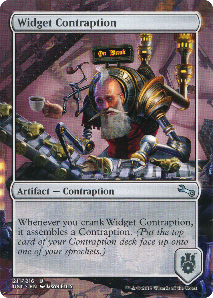 Widget Contraption (UST-211) -  (Borderless) Foil