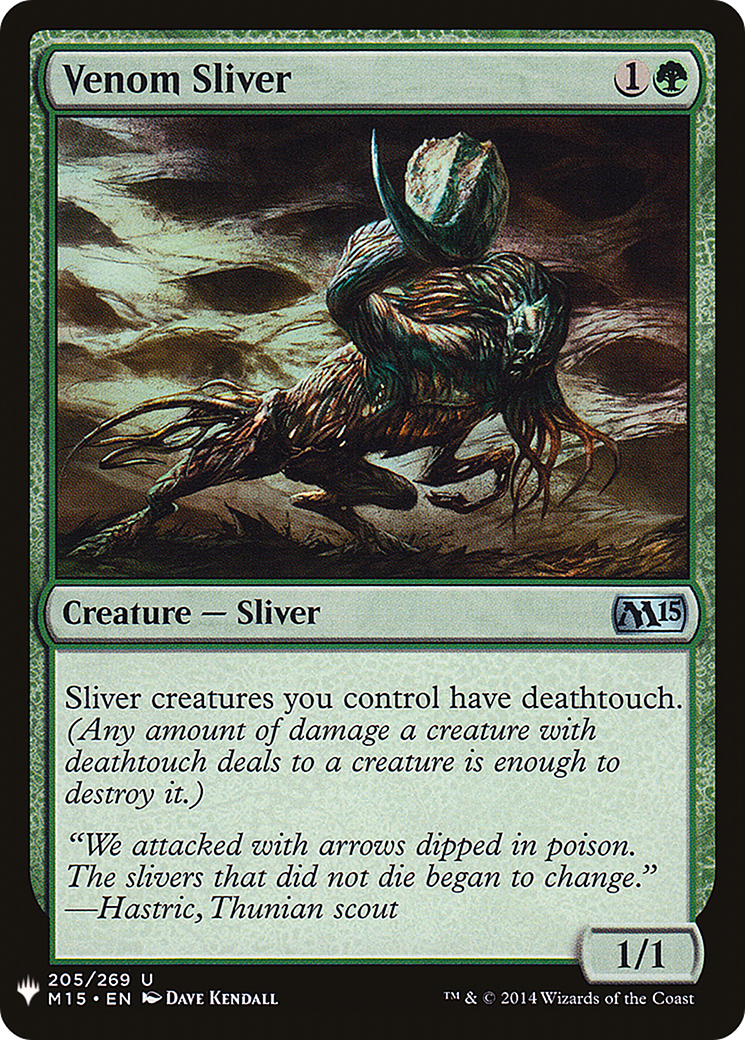 Venom Sliver (LIST-M15-205) -