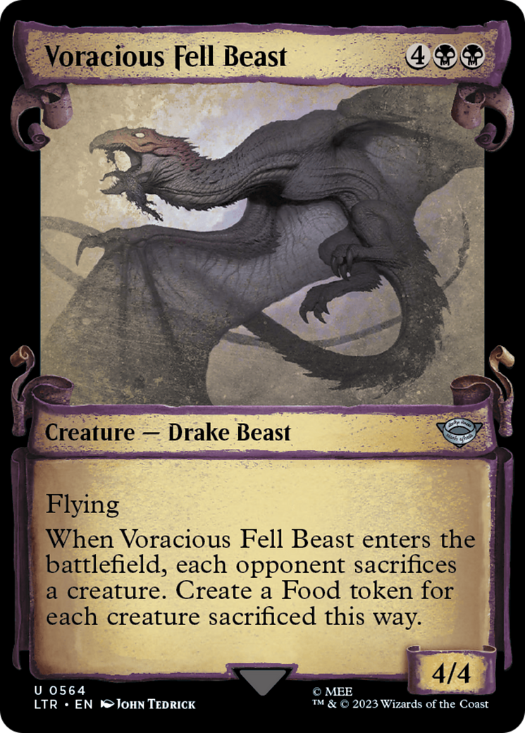 Voracious Fell Beast (LTR-564) - : (Showcase)