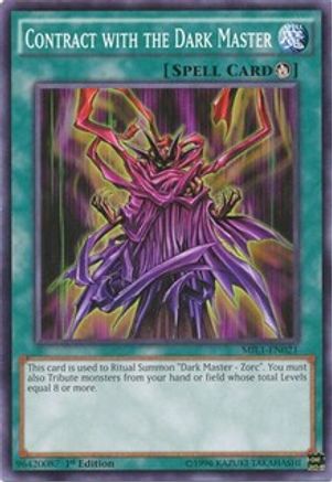 Contract with the Dark Master (MIL1-EN021) - Millennium Pack 1st Edition