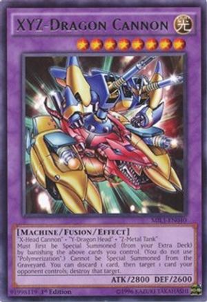 XYZ-Dragon Cannon (MIL1-EN040) - Millennium Pack 1st Edition