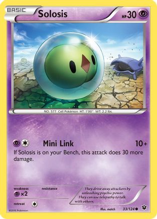 Solosis 33/124 - Reverse Holofoil