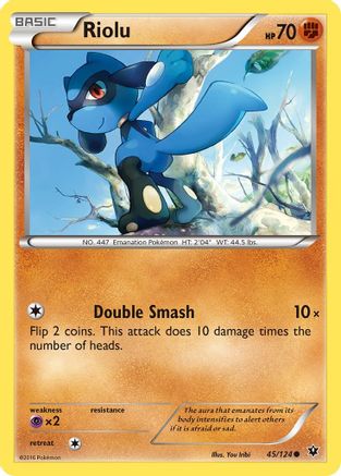 Riolu (45) 45/124 - Reverse Holofoil