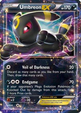 Umbreon EX 55/124 - Holofoil