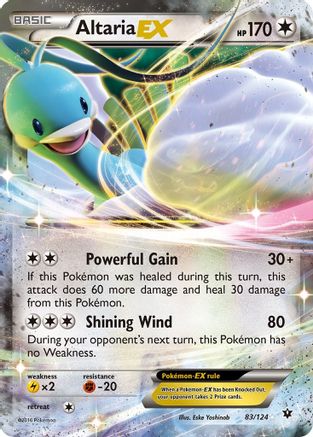 Altaria EX 83/124 - Holofoil