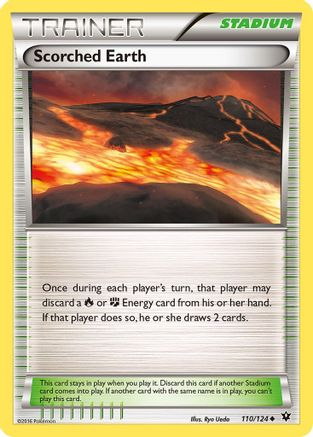 Scorched Earth 110/124 - Reverse Holofoil