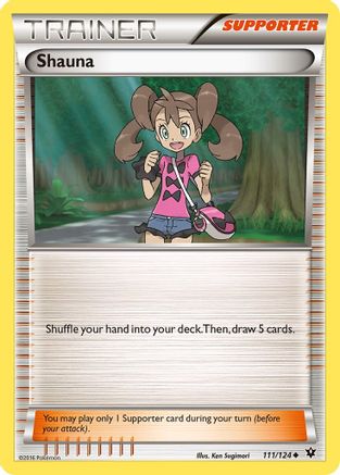 Shauna 111/124 - Reverse Holofoil