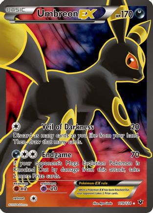 Umbreon EX (Full Art) 119/124 - Holofoil