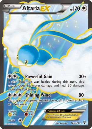 Altaria EX (Full Art) 123/124 - Holofoil