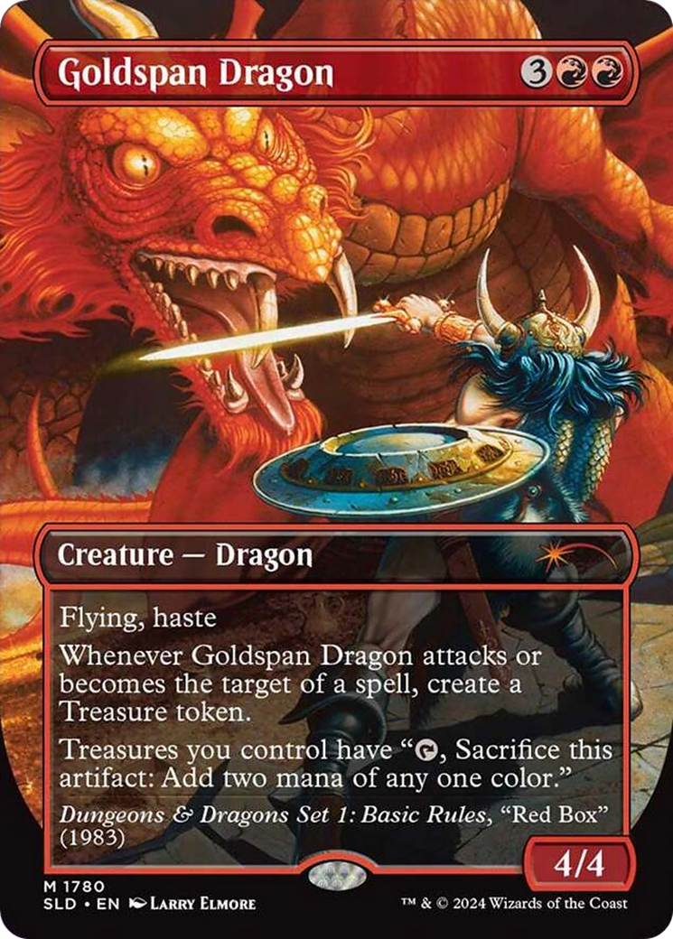 Goldspan Dragon (SLD-1780) -  (Borderless)