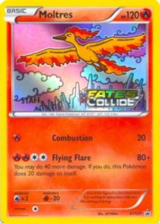 Moltres - XY127 (Prerelease) [Staff] XY127 - Holofoil