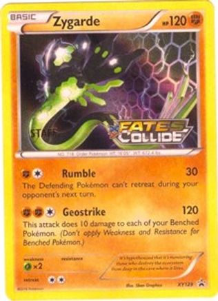 Zygarde - XY129 (Prerelease) [Staff] XY129 - Holofoil