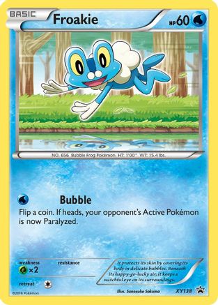 Froakie - XY138 XY138/211 - Holofoil