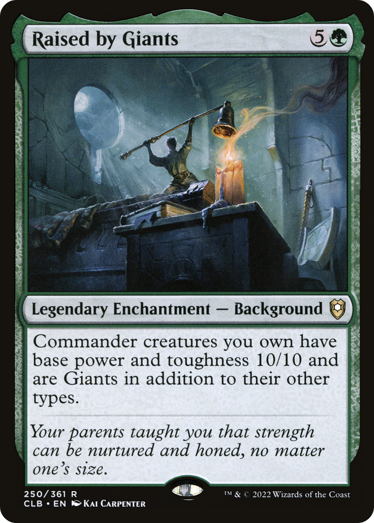 Raised by Giants (CLB-250) -  Foil